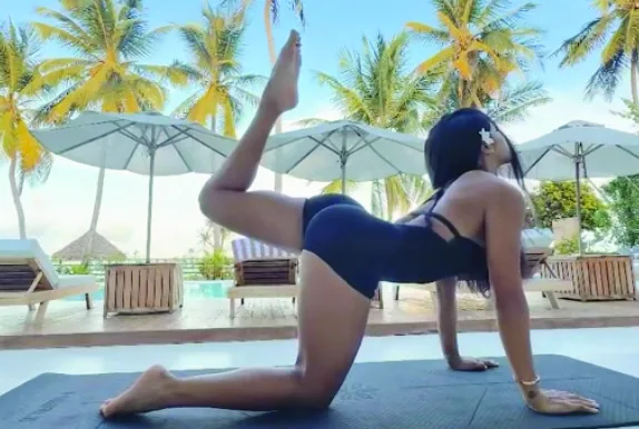 Fitness beach content